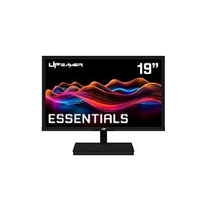 Monitor Gamer Up G Series Essentials, 19" Tela Plana HD 60Hz 5ms, HDMI VGA, UPG19VA60, Preto