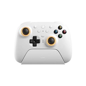 Controle Gamer 8BITDO Ultimate 2 Wireless Controller 81HE - Bluetooth - PC/Mobile - Branco