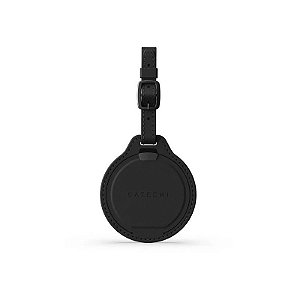 Chaveiro Satechi ST-Lfaltk de Couro Vegano para Etiqueta de Bagagem Findall - Preto