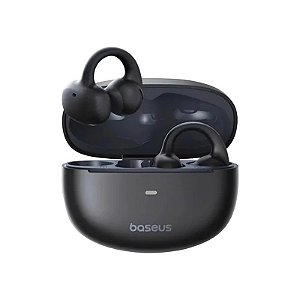 Fone de Ouvido Baseus Bowie MC1 Open-Ear TWS Bluetooth - Preto Cósmico