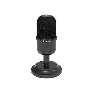 Microfone Condensador Synco CMIC-V1M USB Preto