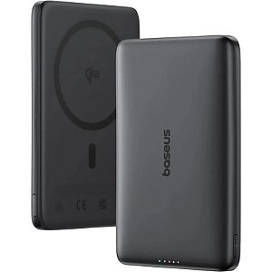 Carregador Portátil Baseus PicoGo Qi2 10000mAh 27W - Powerbank Magnética Cosmic Black