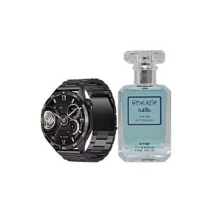 Kit Smartwatch G-Tide Power + Perfume Taka EdP Masculino 30ml