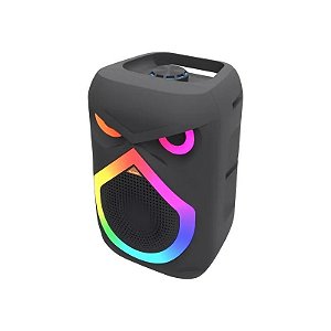 Caixa de Som Portátil Fujita Japan Emi 5 RGB - Preto
