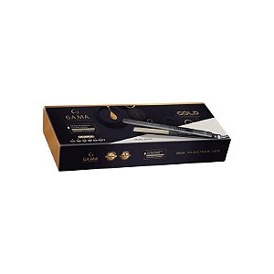 Prancha Ga.Ma Elegance Gold 928/3686 - Preto/Dourado