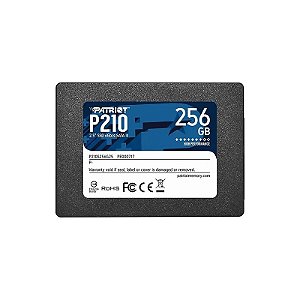 SSD Patriot P210 256GB 2.5" SATA 3 - P210S256G25