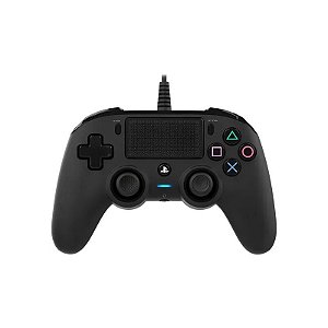 Controle Nacon Gaming Compact para PC/PS4 USB - Preto