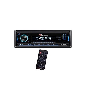 Rádio Relógio Nakamichi NQE721B 4 de 50 Watts com Bluetooth/USB - Preto