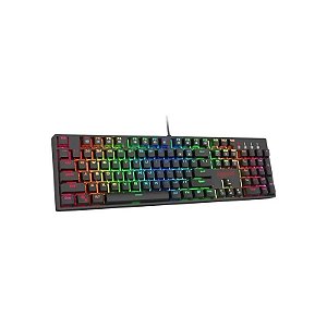 Teclado Gamer Mecânico Surara K582RGB RGB Switch Red - Preto (Inglês)