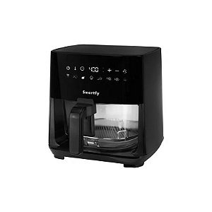 Fritadeira Elétrica Air Fryer Smartfy AF04B 220V BLK Preto/4,5L/Digital