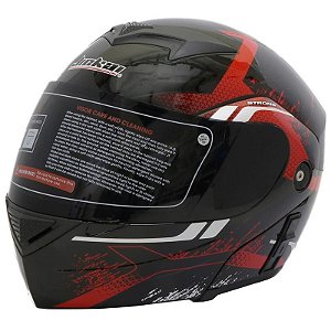 Casco para Moto Jiekai JK-111 - Red Dark