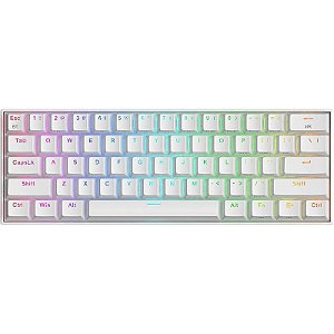 Teclado Gamer Redragon Draconic Pro K530W-RGB-PRO Branco
