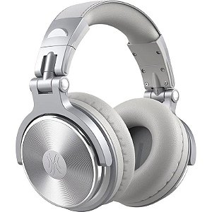 Fone de Ouvido Com Fio OneOdio Studio Pro 10 DJ Prata