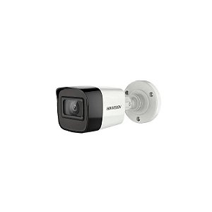 Câmera de Segurança Hikvision Turbo HD Bullet 8MP - DS-2CE16U1T-Itpf - 2,8MM - 3840 x 2160P - Branco