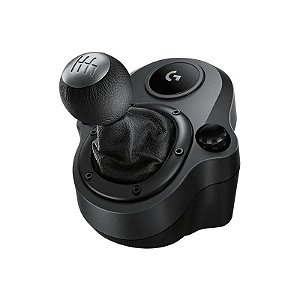 Câmbio Gammer Logitech Driving Force Shifter - para G29 e G920 - 6 Velocidades - Preto