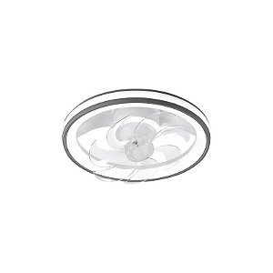 Ventilador de Teto Satellite A-FAN702 - 44W - com Luminaria e Controle - Bivolt - Branco