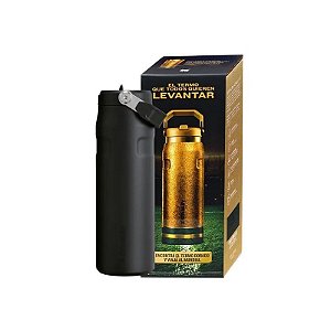 Garrafa Térmica Aerolight Iceflow de 710 ml - Preto 2.0 (Mundial)
