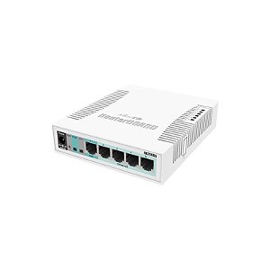 Roteador Mikrotik Routerboard RB260GS (CSS106-5G-1S) 5 Portas Giga+SFP BR
