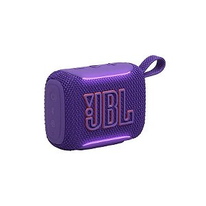Caixa de Som JBL Go 5 - Bluetooth - 5W - À Prova D'Água - Roxo