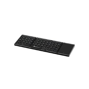 Teclado Klip KCK-650S-BK Flexplit com Touchpad Bluetooth Preto