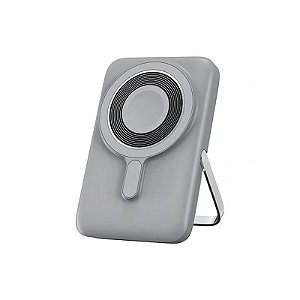 Carregador Magnético Sem Fio 3 Em 1 Wiwu WI-P018 - Cinza