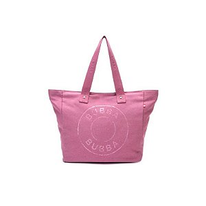 Traduza para português do Brasil: Bolsa Feminina Bubba Tote Canvas Rosa Seco 50/35X12X34CM 19LTS
