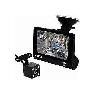 Câmera para Carro Satellite A-DVR053 - Preto