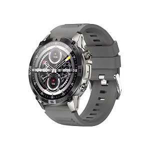 Relógio Smart Watch G-Tide R6 Pro Cinza + 2 Pulseiras