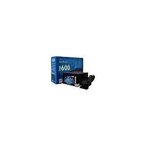 Fonte de Alimentação Mtek PSR-600 Real 600W ATX / Semimodular / 80 Plus