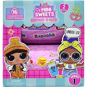 Surpresa - 0 - Matic Mini Doces Pacote Duplo L.O.L Surpresa! - 424741