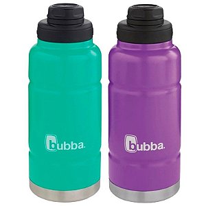 Kit Garrafa Térmica Bubba Traiblazer Simple Lid 946ml - Rock Candy/Uva Suculenta