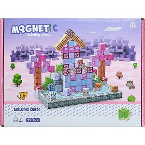 Kit de Cubos Magnéticos de Construção Chuang Huang - CH1336 (193 peças)