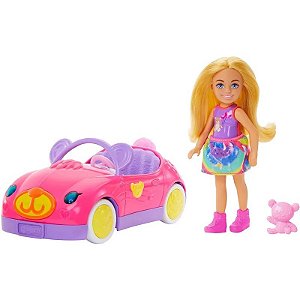 Boneca Barbie Chelsea com veículo Mattel - HXN05