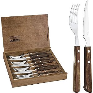 Jogo de Talheres Tramontina para Churrasco 29899/502 (8 Peças)