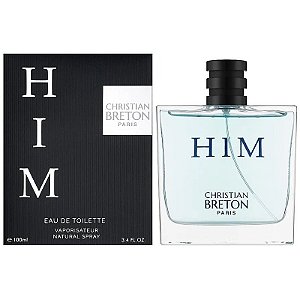 Perfume Christian Breton Him EDT 100ml - Masculino