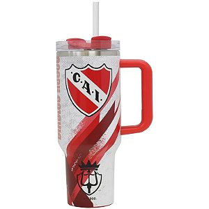 Vaso Vuvuzela com Canudo Kuhl VV-70002 Azul 700mL
