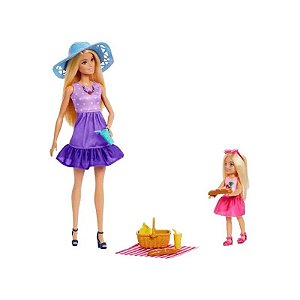 Boneca Barbie Família e Amigos Mattel - JBF43