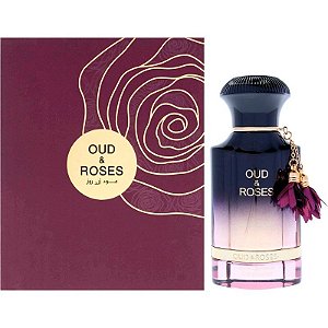 Perfume Ahmed Al Maghribi Oud and Rose EXDP 60mL - Unissex