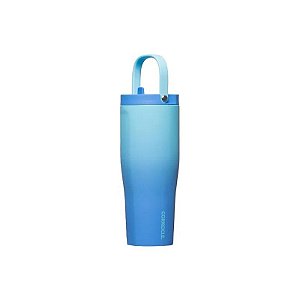Garrafa Térmica Corkcicle Série A Go Cup XL - 890ML - com Bico - Azul Boom