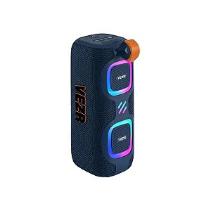 Caixa de Som Vezr VZ-3700 - 40W - Bluetooth - À Prova D'Água - Preto
