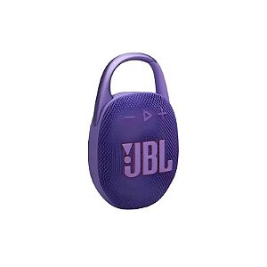Caixa de Som JBL CLIP5 Portátil Bluetooth/USB-C - Roxo