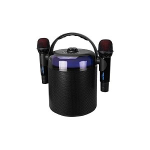 Caixa de Som Midi Pro MDP-2030 - 30W - Bluetooth - com 2 Microfones - Preto