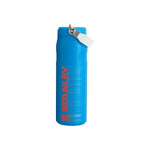 Garrafa Térmica Stanley The Aerolight Iceflow Bottle Flip Straw 10-11283-155 - 710ML - com Bico - Azure Reverb