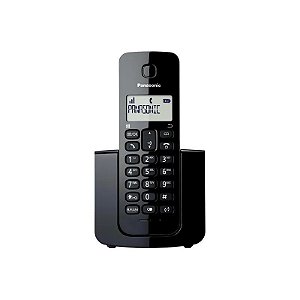 Telefone Sem Fio Panasonic KX-TGB110LAB 1 Base - Preto