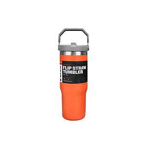 Copo Térmico Stanley The Iceflow Flip Straw Tumbler 10-09993-046 - 887ML - com Bico - Toast