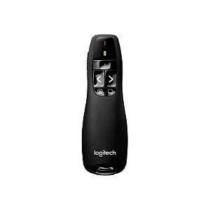Apontador a Laser Sem Fio Logitech R400 - Preto