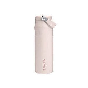 Garrafa Térmica Stanley The Aerolight Iceflow Bottle Flip Straw 2.0 Lid 710ML - Rose Quartz