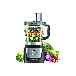 Processador de Alimentos Qylar QY-1316 - 1000W - 2L - 4 Em 1 - 220V 50/60HZ - Preto