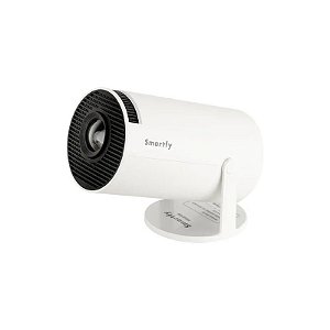 Projetor Smartfy PJ01W - 4K - HDMI/USB - Android - com 2 Controles - Bivolt - Branco