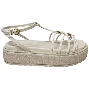 Sandália Ramarim 25-43202 Feminina Coconut